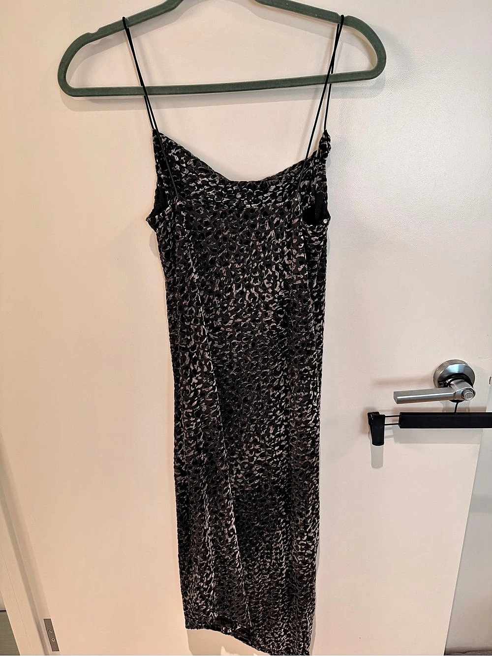 Topshop Leopard Print Maxi Dress Size 6 Like New